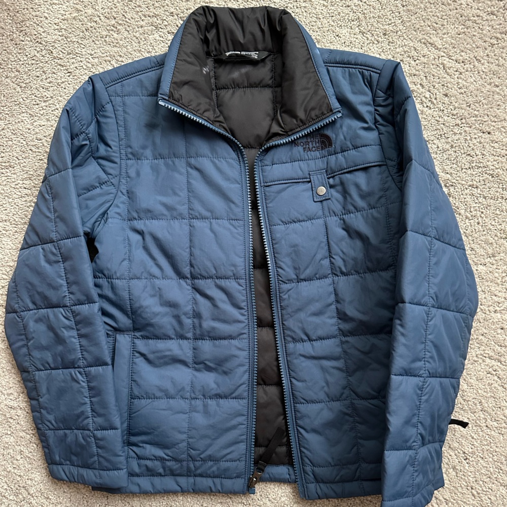 The North Face Kids Blue Puffer Jacket